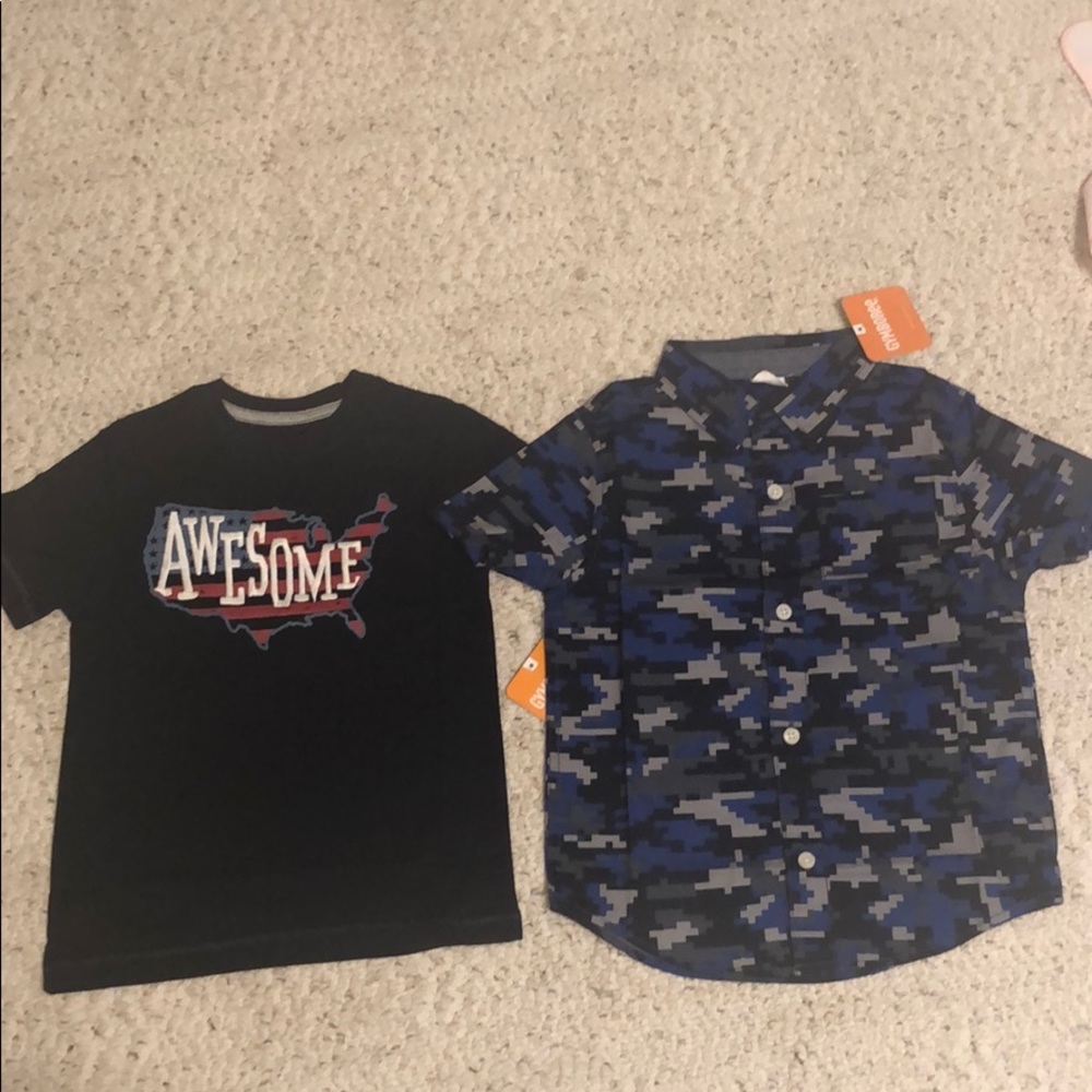 Gymboree toddler boy t shirts